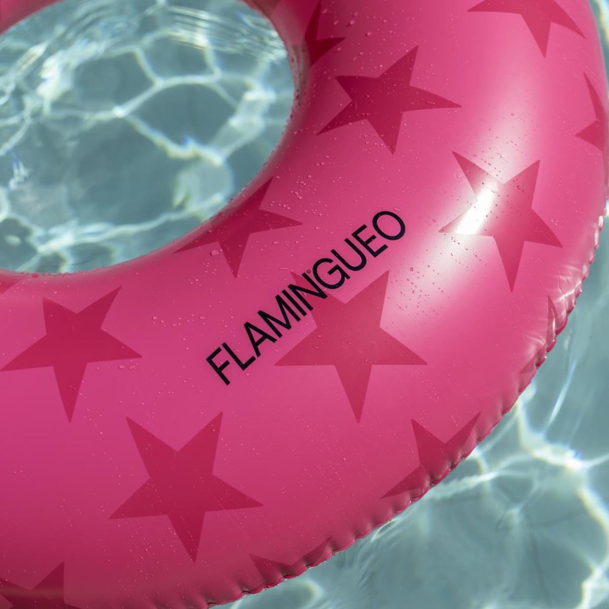 Boia donut Flamingueo estrelas cor fresa 5