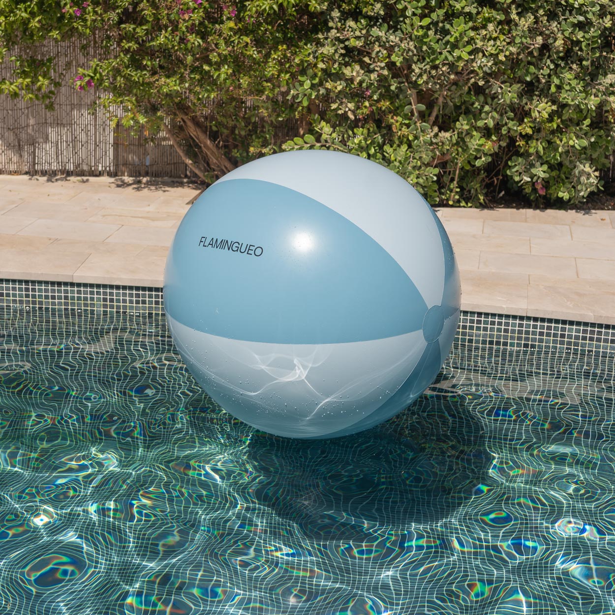 Bola Insuflável extragrande praia e piscina azul 2
