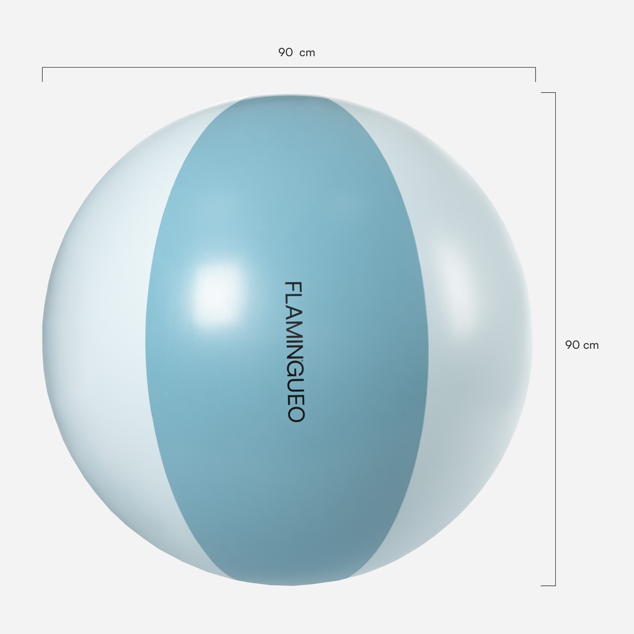 Bola Insuflável extragrande praia e piscina azul 8