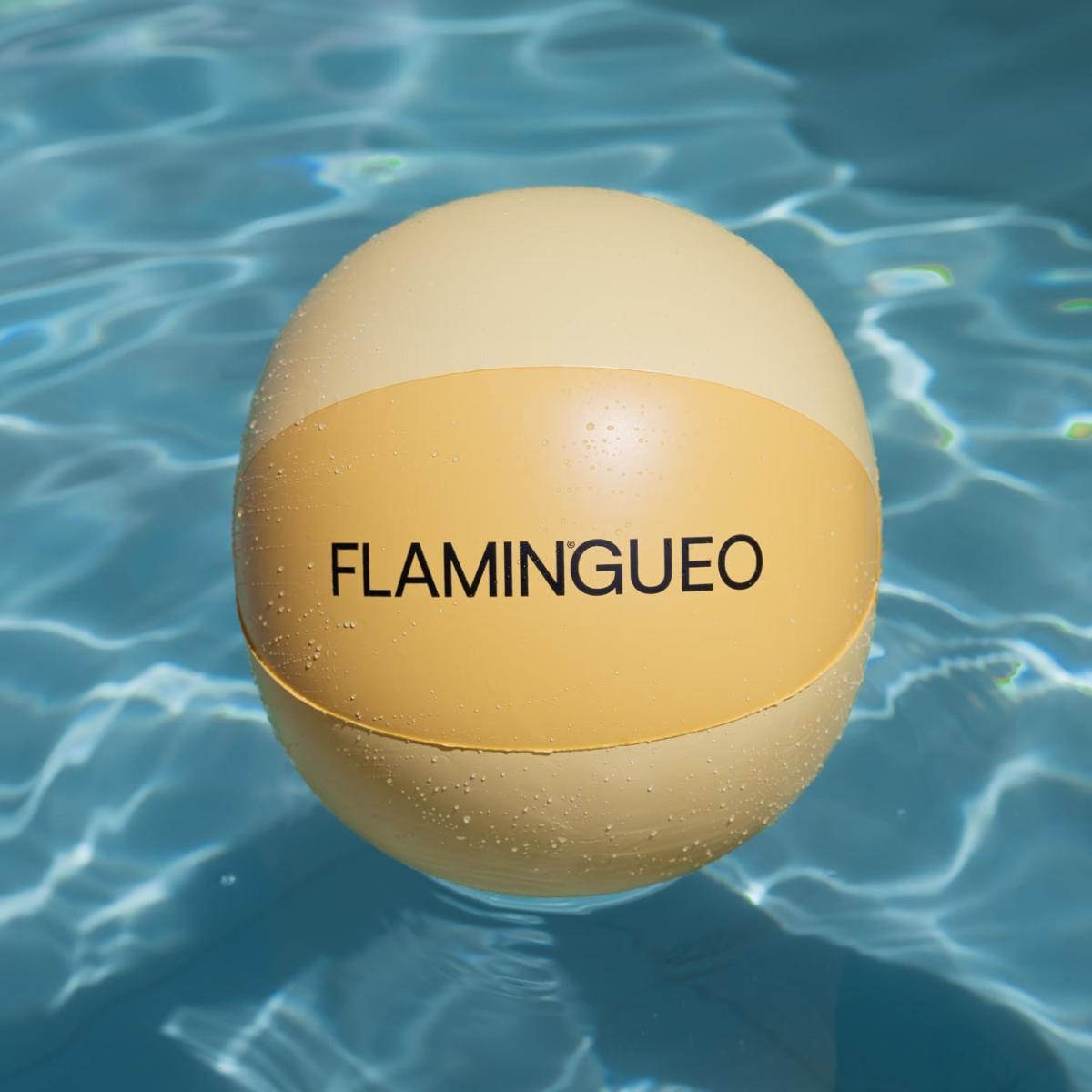 Bola Insuflável grande praia e piscina amarilla 2