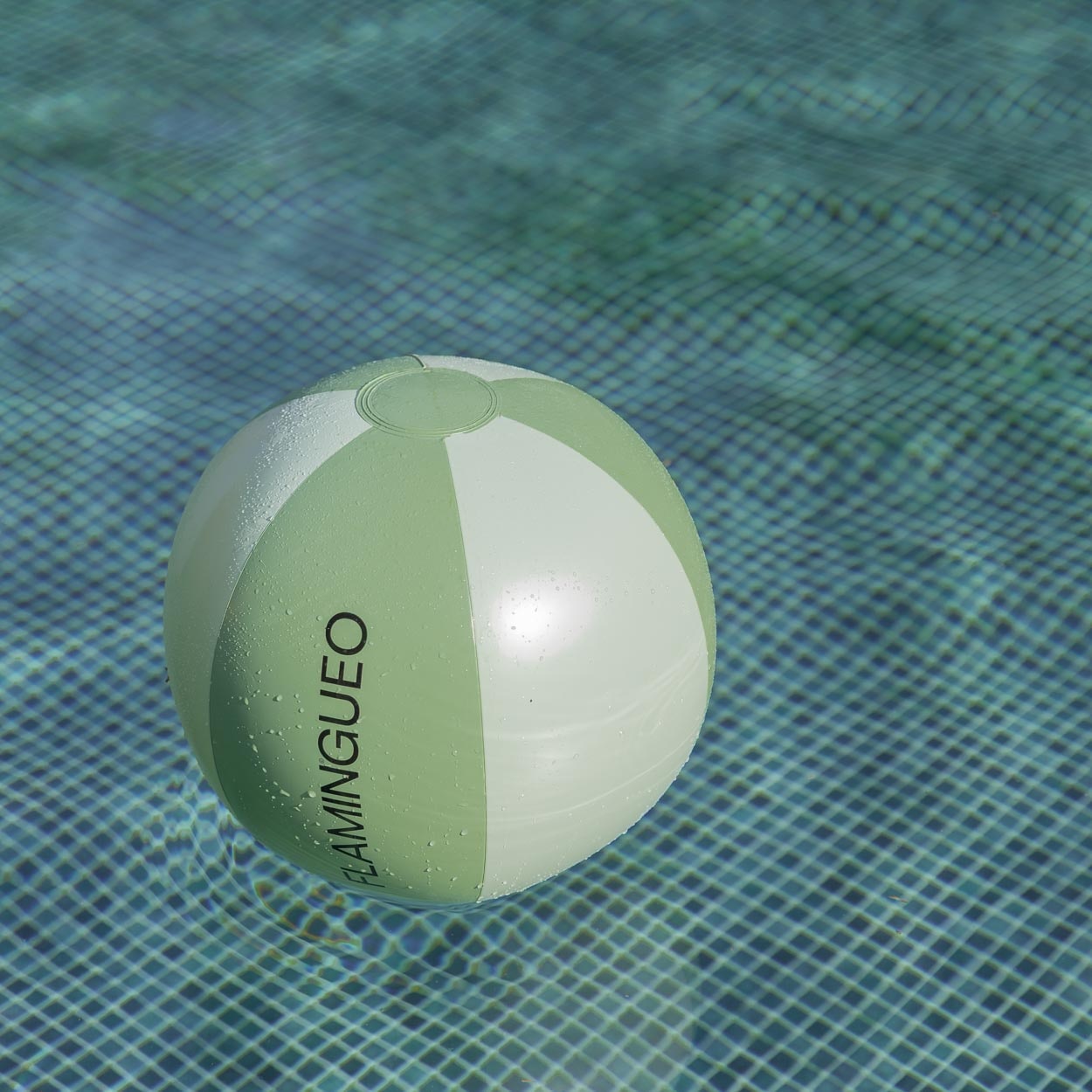 Bola Insuflável grande praia e piscina verde 4