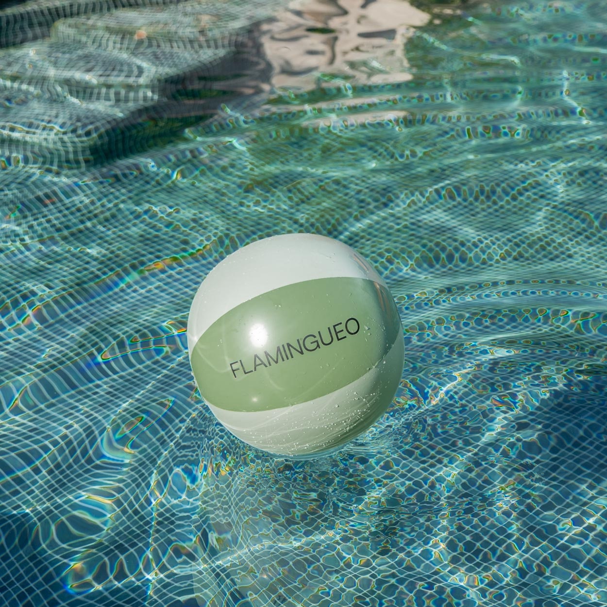 Bola Insuflável grande praia e piscina verde 6