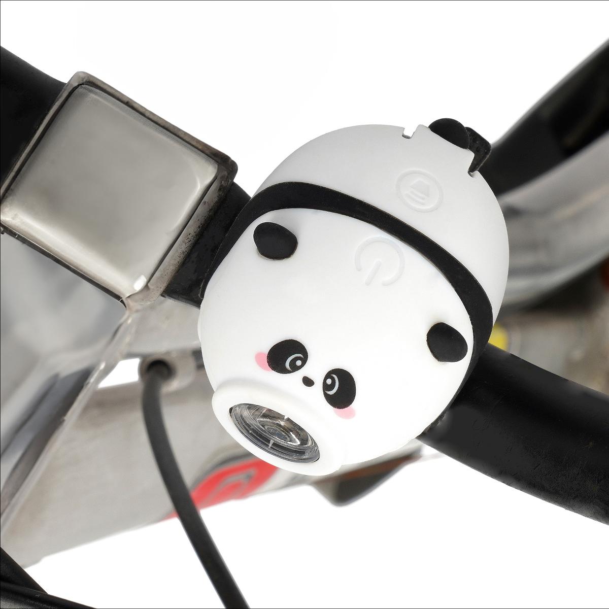 Luz dianteira bicicleta Legami Panda 6