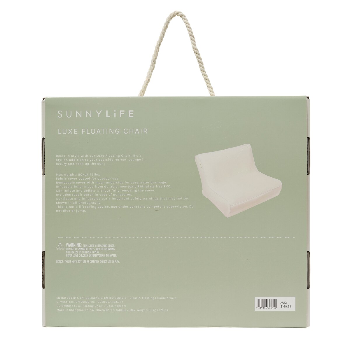 Cadeira Flutuante SUNNYLIFE - Creme 3