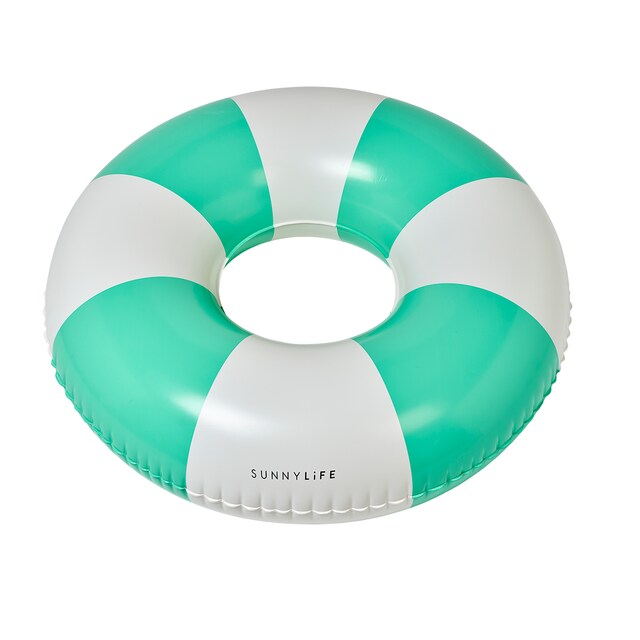 Flotador tubular de piscina verde SUNNYLIFE