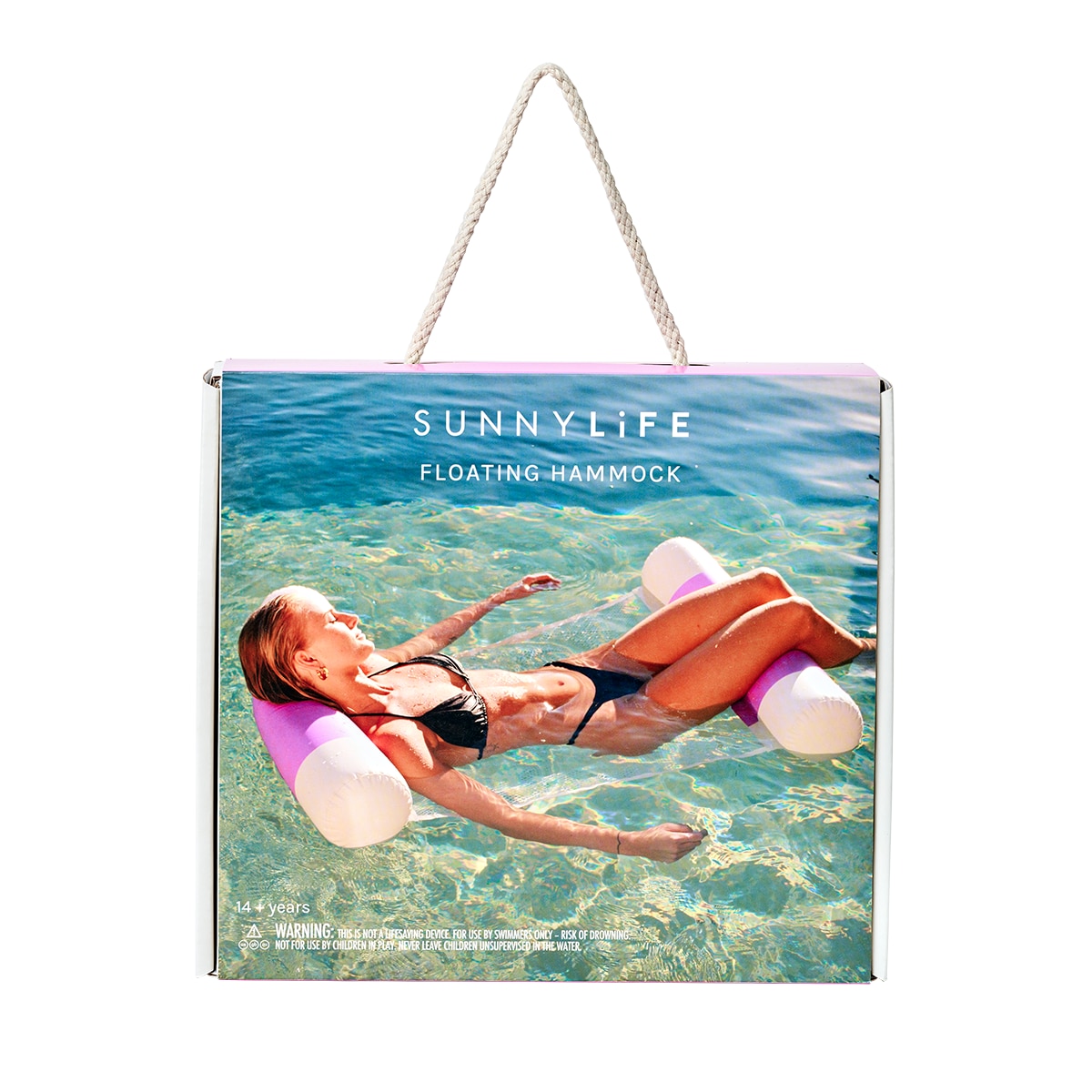 Espreguçadeira Flutuante SUNNYLIFE - Rosa 2