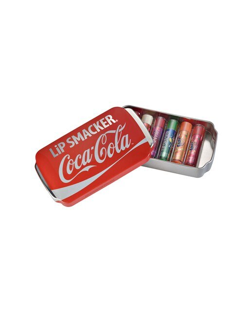 Imagen 0 de Lata Coca-Cola Lip Smacker Markwins 6 Bálsamos de Sabores