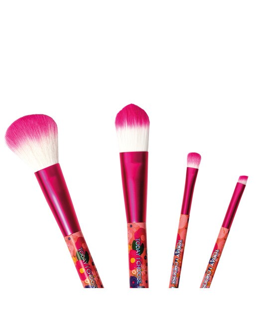 Set de 4 Pincéis de Maquilhagem Flowers 2