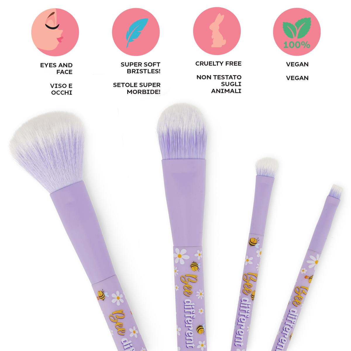 Pinceles maquillaje Legami Bee 2