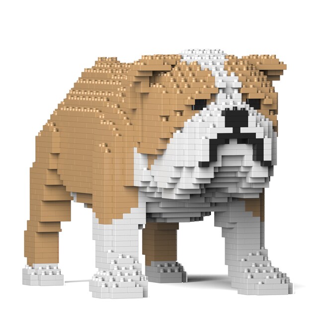 Imagen 0 de Puzzle 3D bloques de construcción  English Bulldog