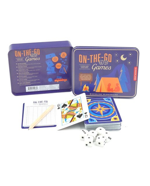 Set de Juegos para Llevar de Viaje de Kikkerland