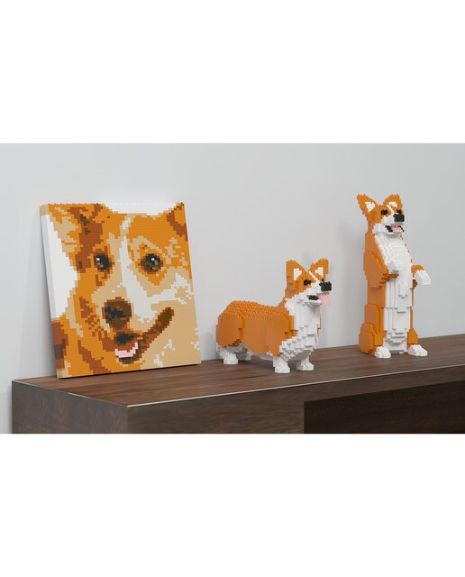 Blocos de Construção Corgi Galês 2