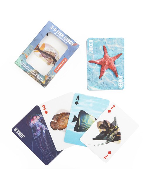 Baralho de Cartas de Peixes 3D 1