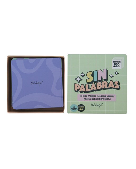 Juego de cartas Mr. Wonderful: Sin palabras 1