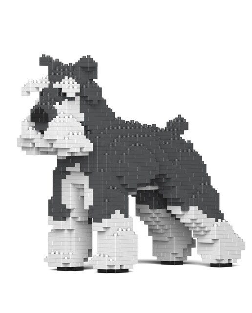 Blocos de Construção Jekca Standard Schnauzer 01S-M01 1