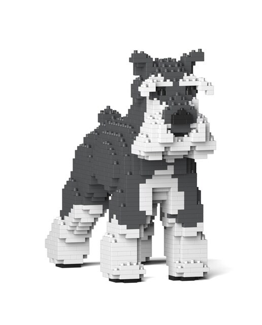 Blocos de Construção Jekca Standard Schnauzer 01S-M01 2