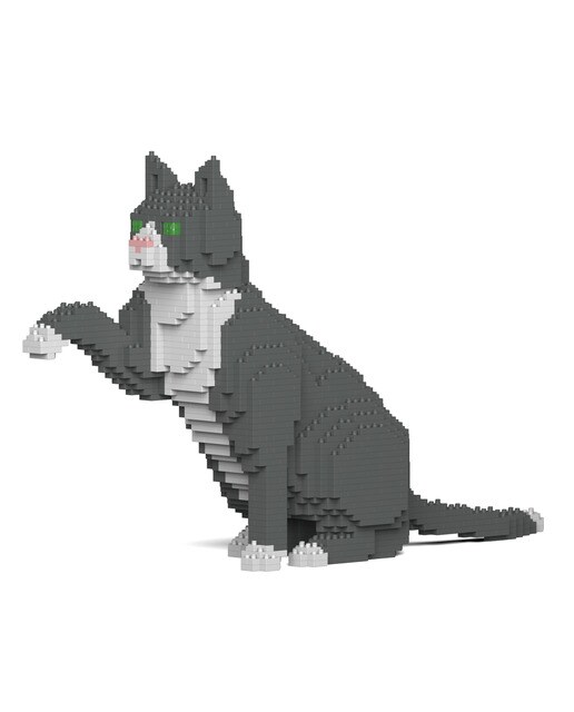 Imagem 0 de Blocos de Construção Jekca Grey Tuxedo Cat 03S