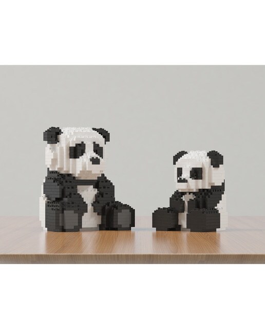 Blocos de Construção Jekca Panda Mini 01S 1