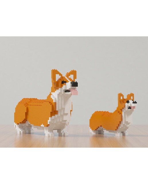 Imagem 0 de Blocos de Construção Jekca Welsh Corgi Mini 01S