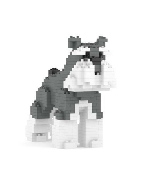 Blocos de Construção Jekca Schnauzer Mini 01S 1