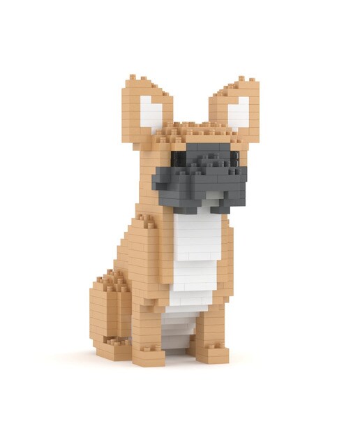 Blocos de Construção Jekca French Bulldog Mini 01S 2