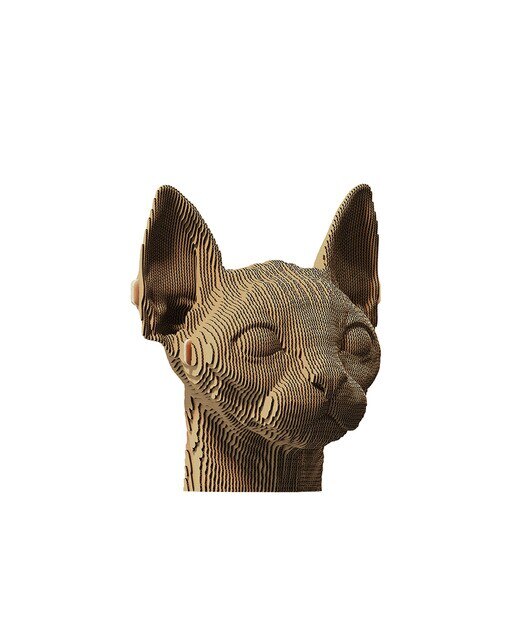 Maquetes de Cartão Cartonic Sphynx Cat 1