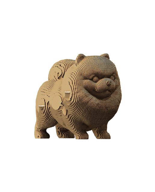 Maquetes de Cartão Cartonic Pomeranian Spitz 1