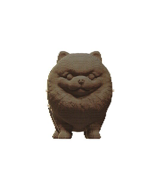 Maquetes de Cartão Cartonic Pomeranian Spitz 2