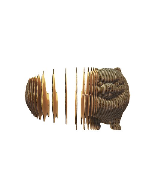 Maquetes de Cartão Cartonic Pomeranian Spitz 3