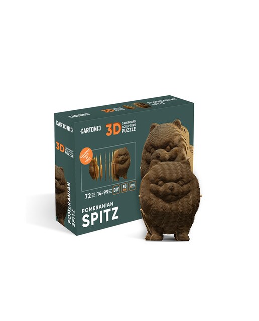 Maquetes de Cartão Cartonic Pomeranian Spitz 4