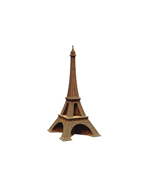 Maquetes de Cartão Cartonic Eiffel Tower 1