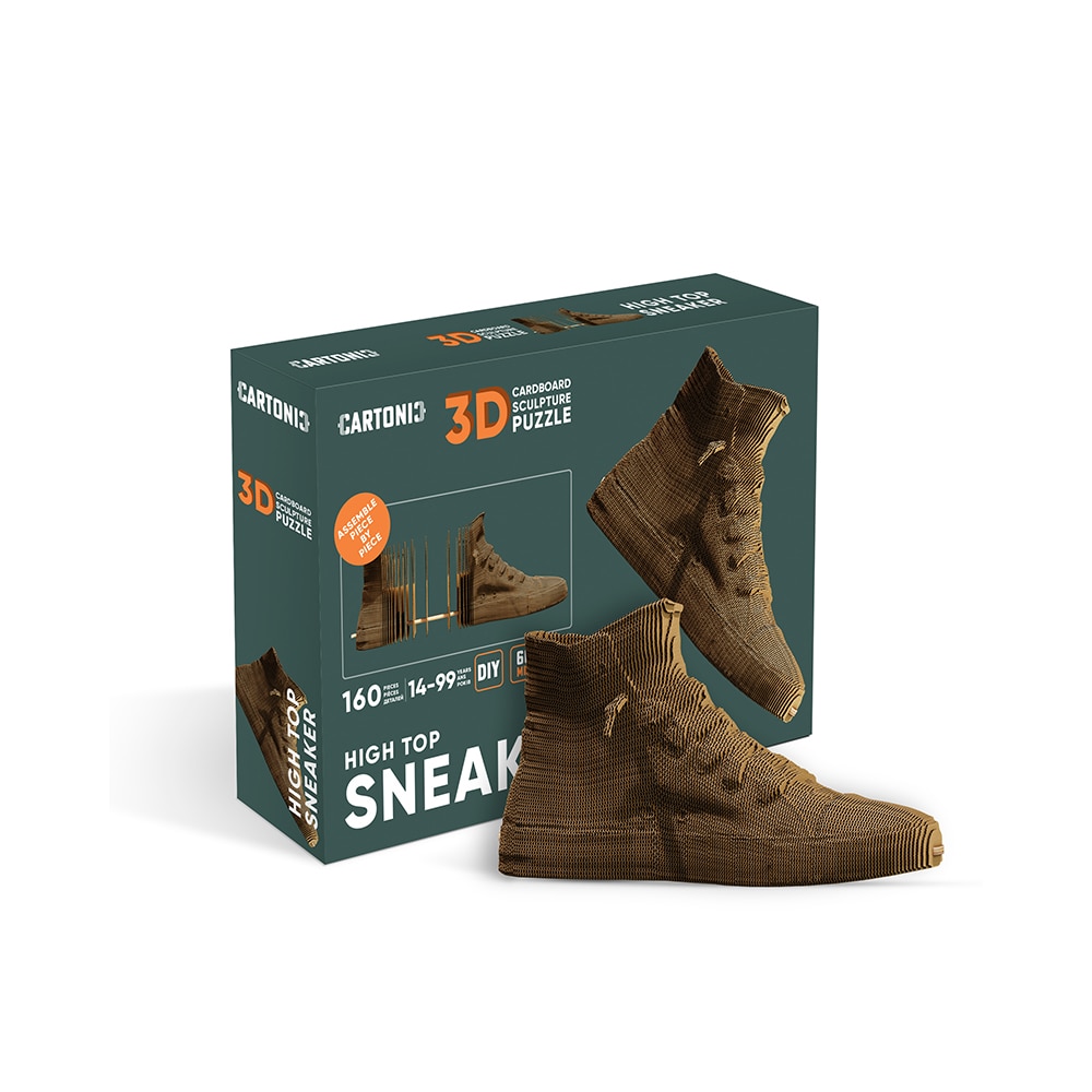 Maquetes de Cartão Cartonic High Top Sneaker 4