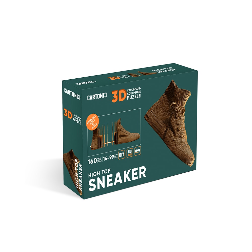 Maquetes de Cartão Cartonic High Top Sneaker 5