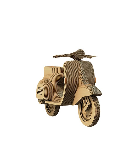 Maquetes de Cartão Cartonic Scooter 1