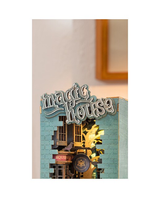 Maquete de Base para Livros Rolife Magic House 4