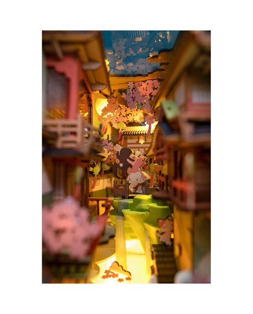 Maquete de Base para Livros Rolife Falling  Sakura 9