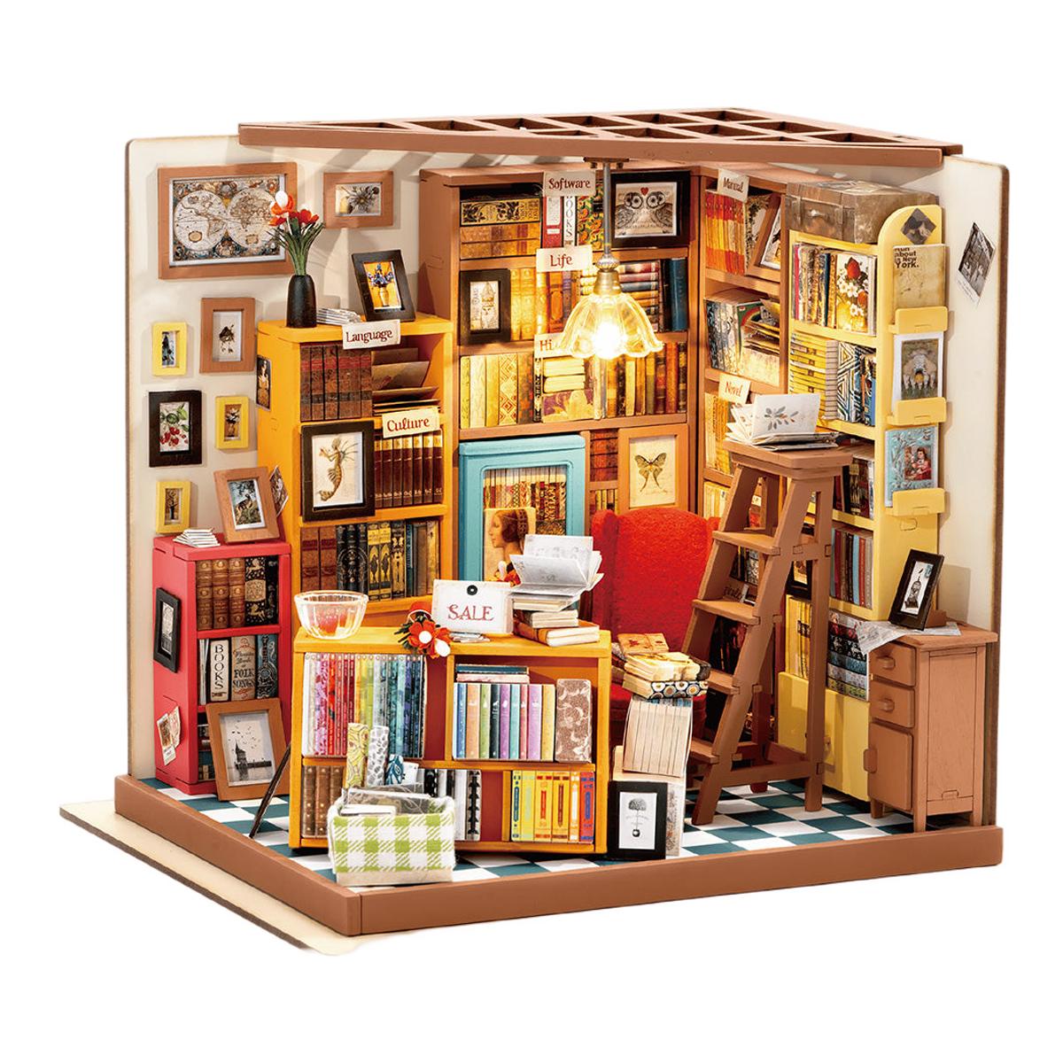 Imagem 0 de Modelo de Casa Miniatura Rolife Sala de Estudo