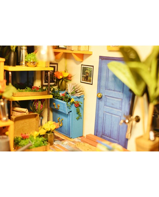 Maquete de Casa em Miniatura Rolife Kathy's Flower House 7