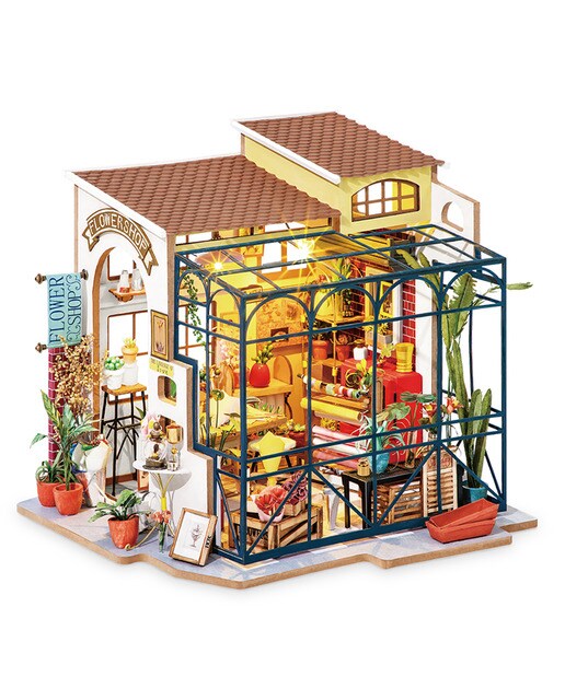 Imagem 0 de Maquete de Casa em Miniatura Rolife Emily's Flower Shop