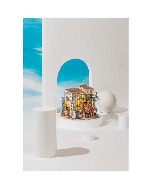 Maquete de Casa em Miniatura Rolife Emily's Flower Shop 2