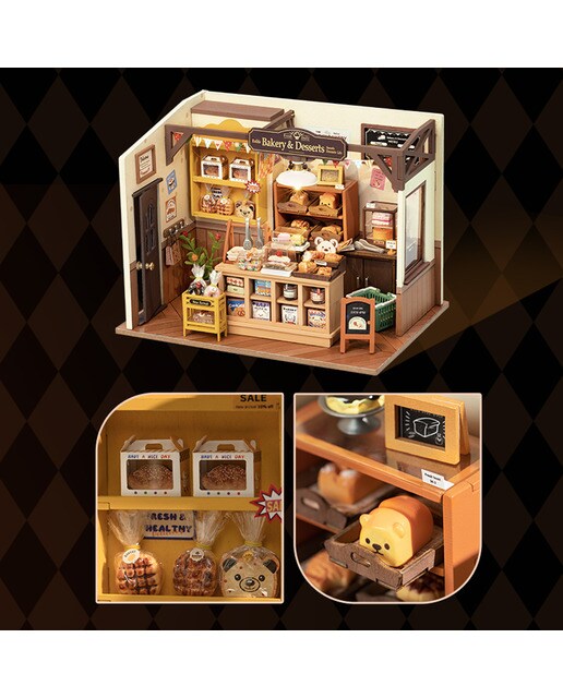 Maquete de Casa em Miniatura Rolife Becka´s Baking House 6