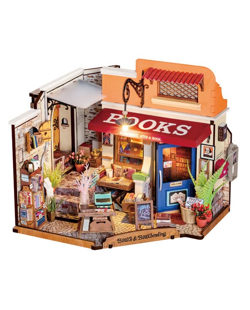 Imagem 0 de Modelo de casa em miniatura Livraria Rolife Corner