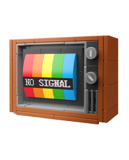 Imagem 0 de Blocos de construção Madnesstoys cor Television