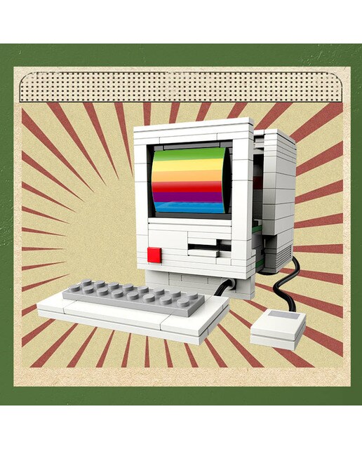 Blocos de construção Madnesstoys Computer 2