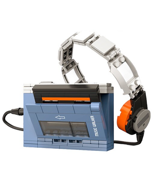 Imagem 0 de Blocos de construção Madnesstoys Portable Cassette Player
