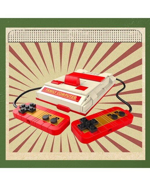 Blocos de construção Madnesstoys Game Console 2