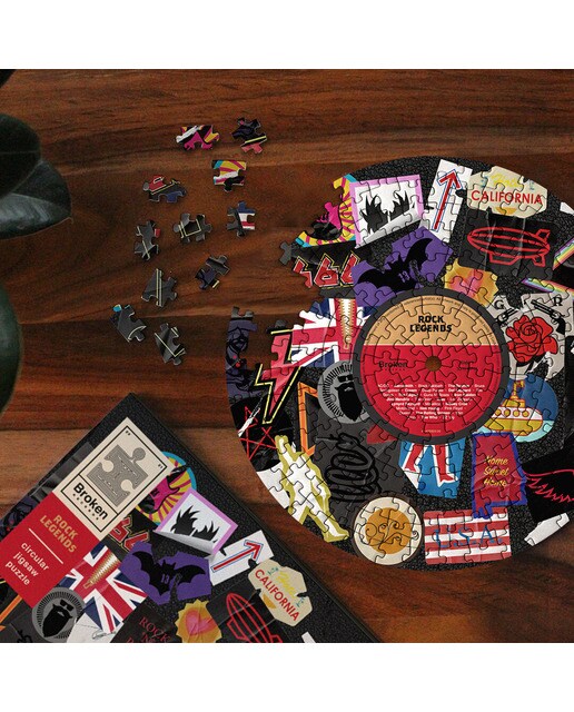 Puzzle de Suck UK circular rock 2