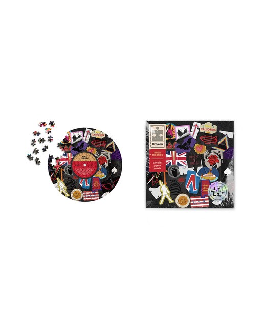 Puzzle de Suck UK circular rock 4