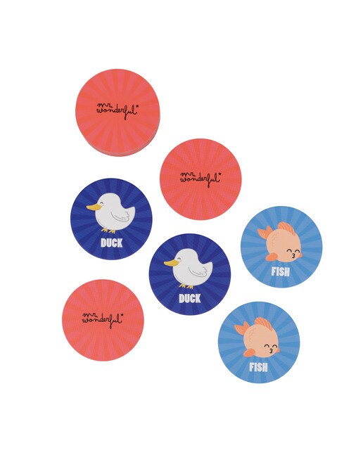 Jode cartas Mr. Wonderful: Memory matching 4