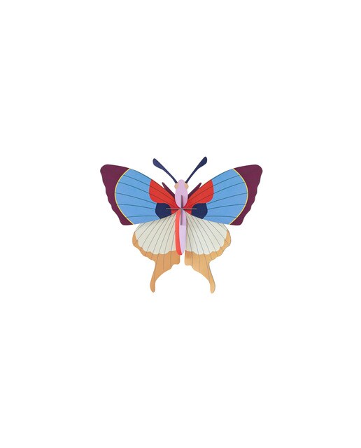 Imagem 0 de Mural em 3D Studio roof borboleta plum fringe